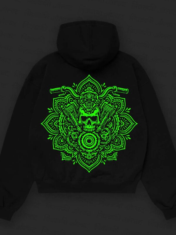 Mandala Rider_Black Back Glow