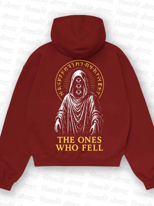Theonewhofell_Maroon Back