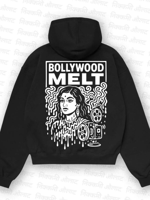 Bollywoodmelt_Black Back Glow Normal View