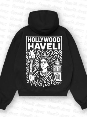 Hollywood Haveli - Desi Liberty Graphic Hoodie