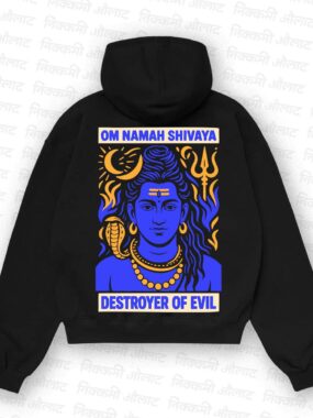 Om Namah Shivaya (The Destroyer) - Pop Art God Graphic Hoodie