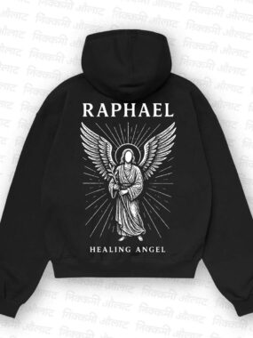 Raphael (The Healer) - Healing Angel Graphic Hoodie