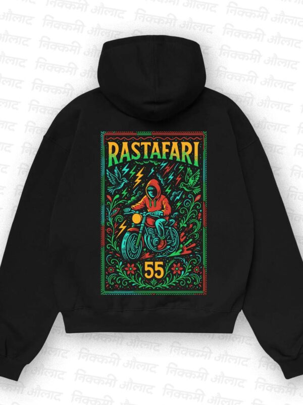 Rastafari Rider_Black Back