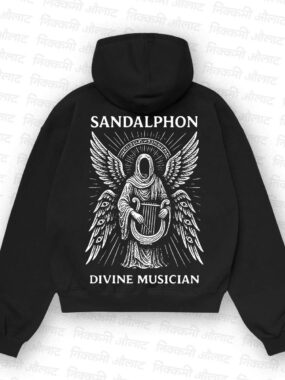 Sandalphon - Divine Musician Graphic Hoodie