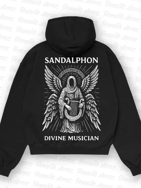 Sandalphon_Black Back Glow Normal View