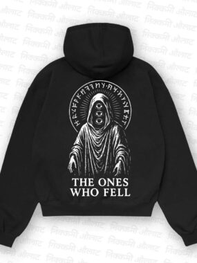 The Ones Who Fell - Gothic Occult Graphic Hoodie