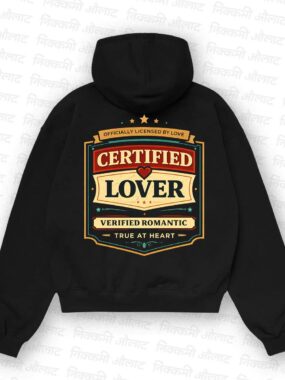 Certified Lover (The Label) - Vintage Badge Graphic Hoodie
