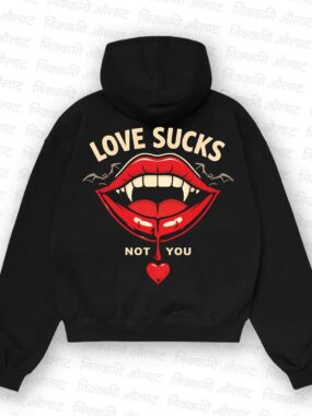 Love Sucks (Not You) - Vampire Graphic Hoodie