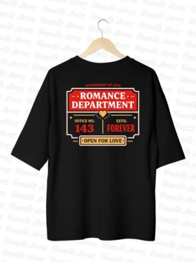 Romance Department Oversized T-Shirt