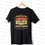 certified lover Reg Black Front