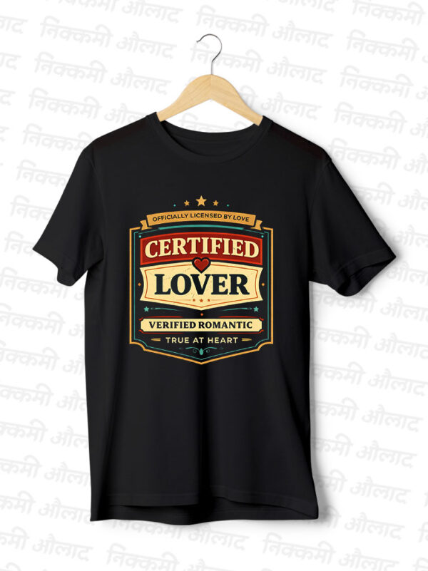 certified lover Reg Black Front